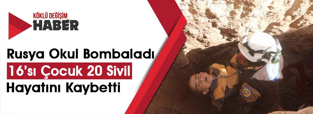 Rus Savaş Uçakları İdlib’in Güneyinde Katliam Gerçekleştirdi