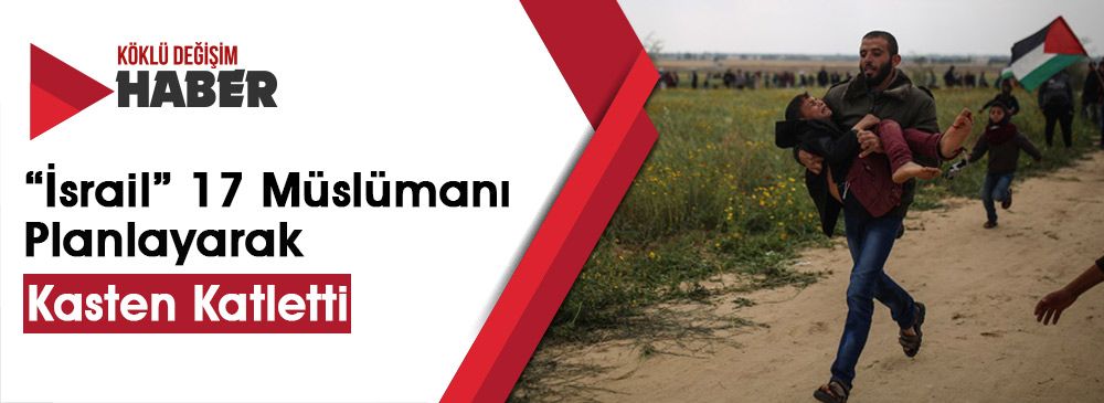 “İsrail” Sivillere Gerçek Mermilerle Saldırdı