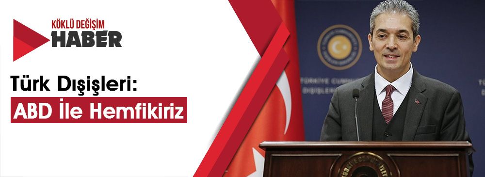 Türkiye: “Patronumuz Amerika”