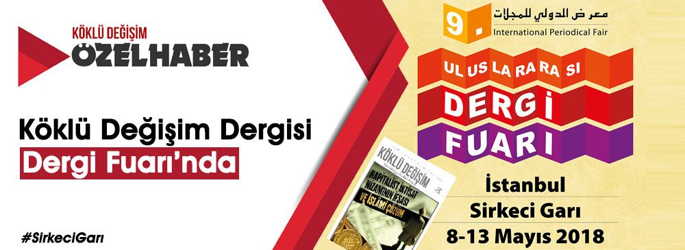 Köklü Değişim Dergisi Uluslararası Dergi Fuarı’nda