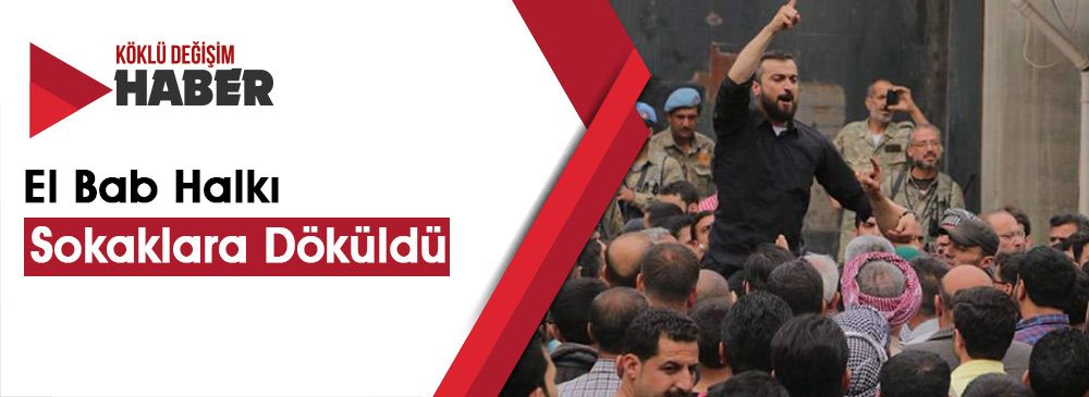 El Bab Halkı Hastane Basan Grup Liderine Öfke Kustu