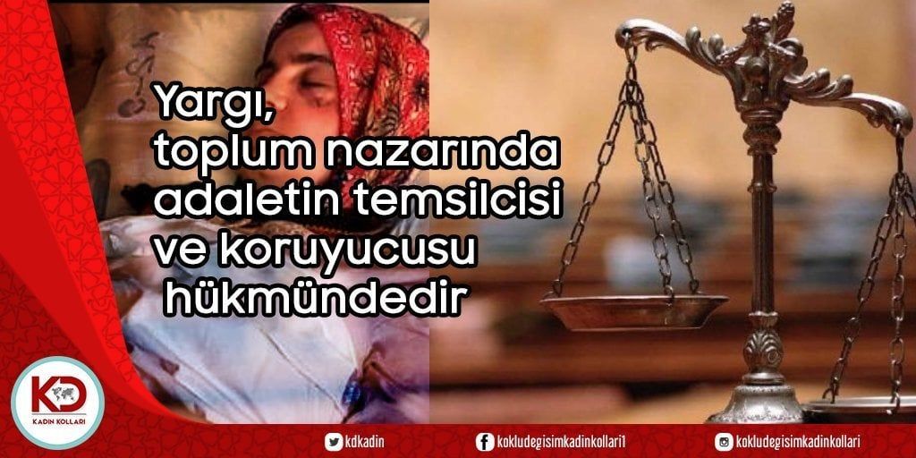 Yargı, toplum nazarında adaletin temsilcisi ve koruyucusu hükmündedir. 