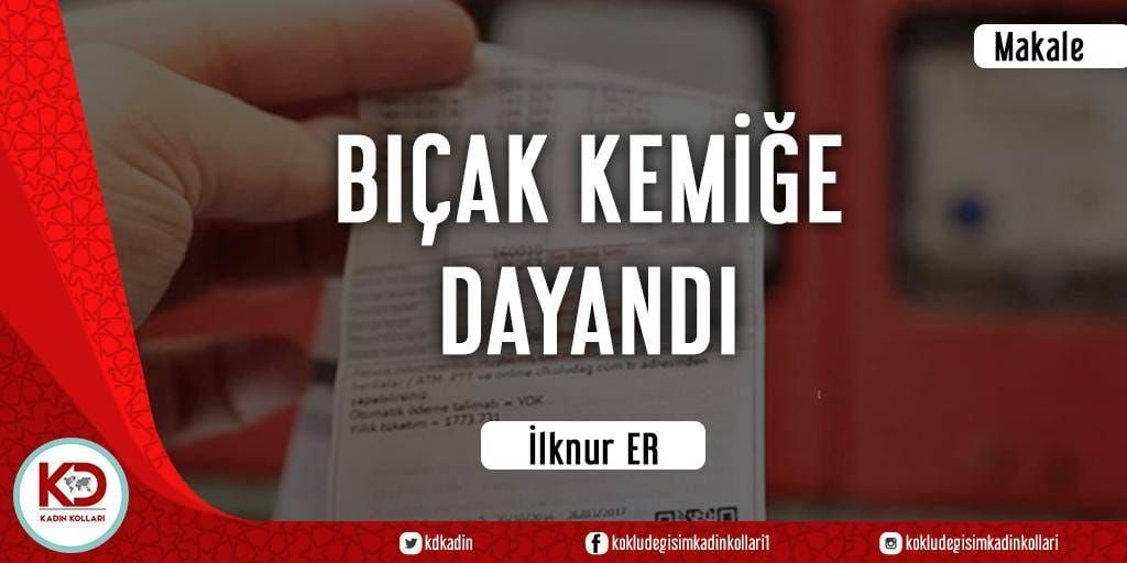 BIÇAK KEMİĞE DAYANDI