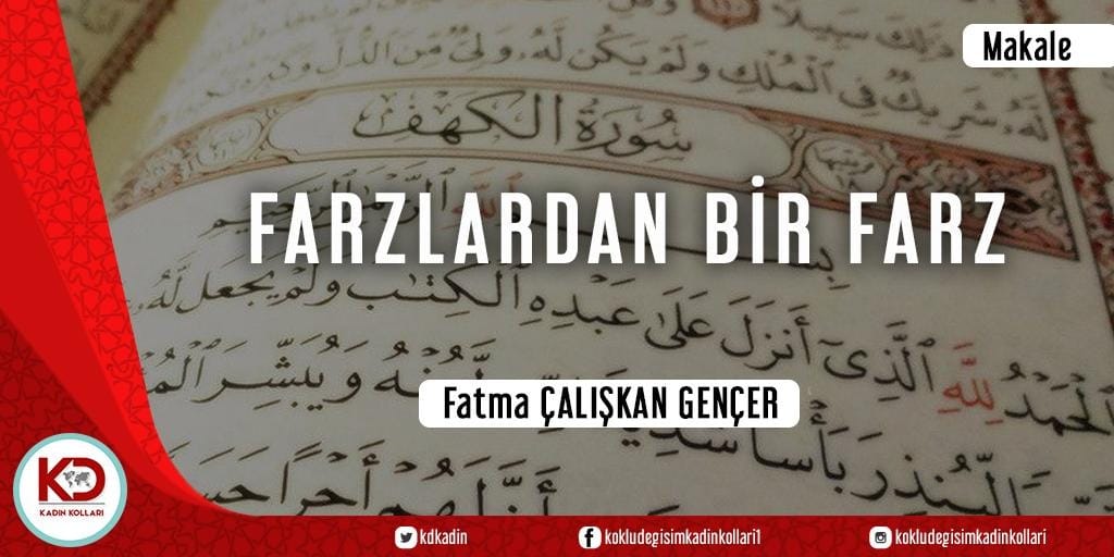 FARZLARDAN BİR FARZ