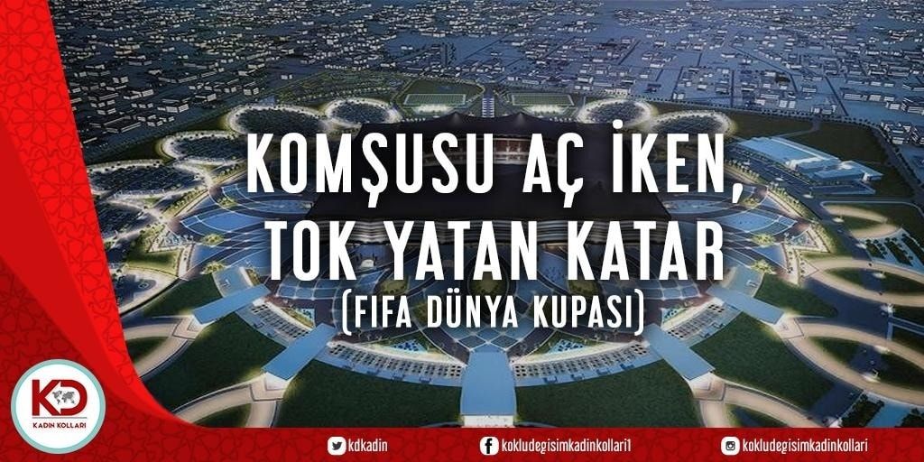 Komşusu Aç İken, Tok Yatan Katar (FIFA Dünya Kupası)