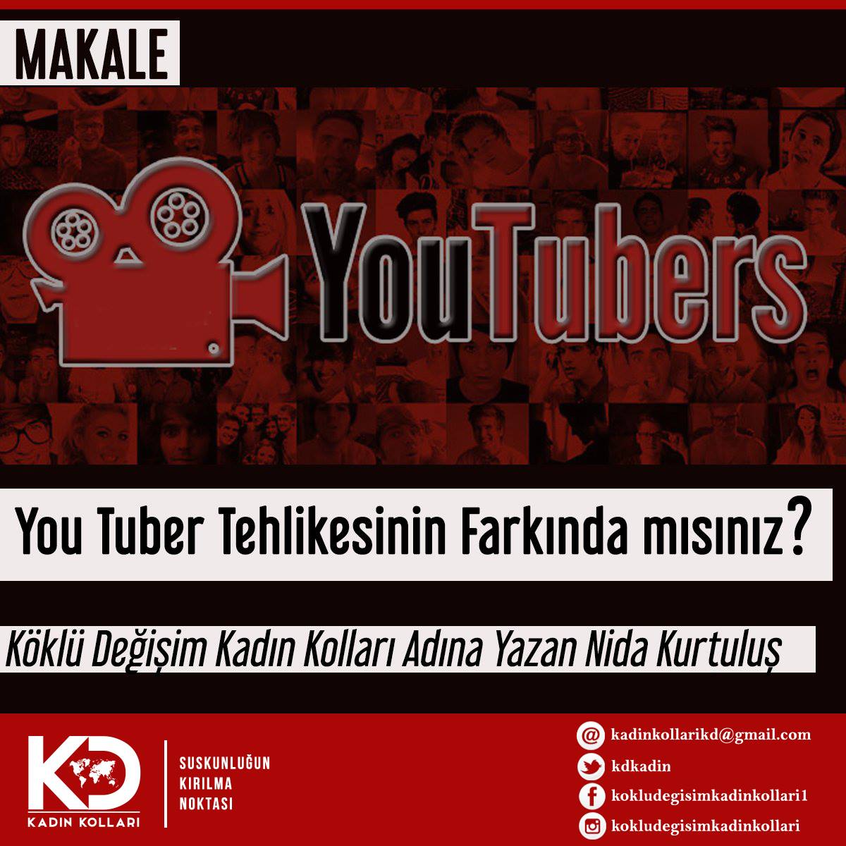 YouTuber Tehlikesinin Farkında Mısınız?