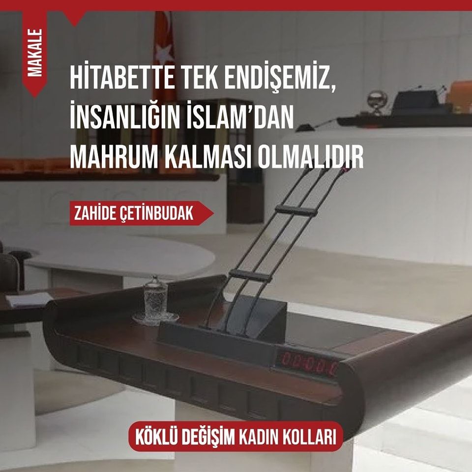 Hitabette Tek Endişemiz, İnsanlığın İslam’dan Mahrum Kalması Olmalıdır