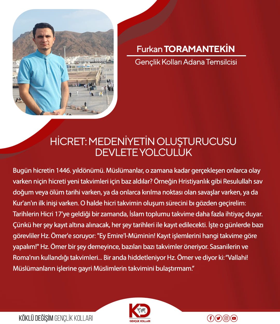 Hicret: Medeniyetin Oluşturucusu Devlete Yolculuk