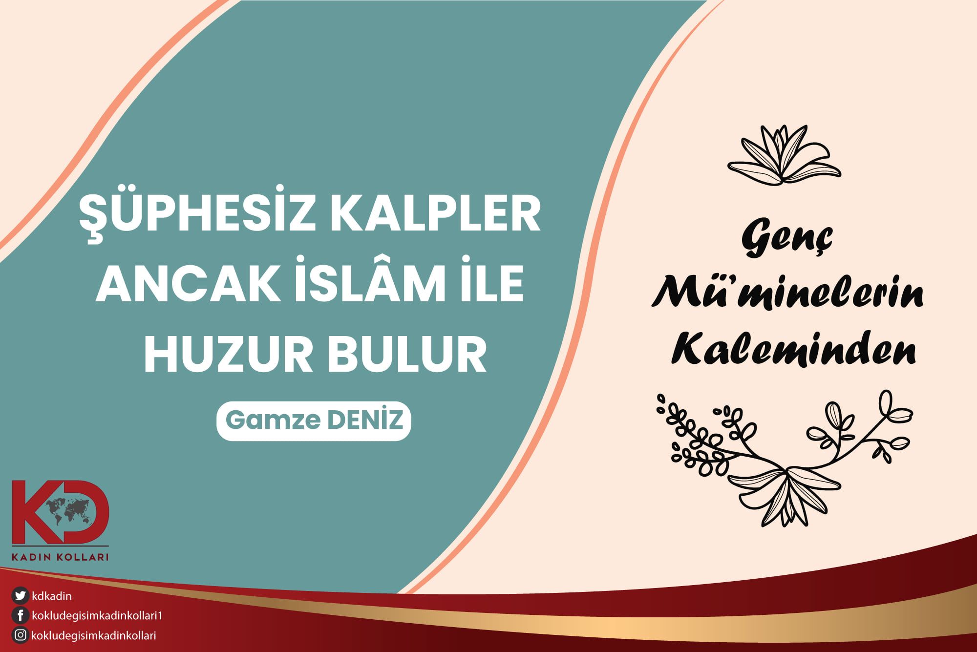 ŞÜPHESİZ KALPLER ANCAK İSLÂM İLE HUZUR BULUR