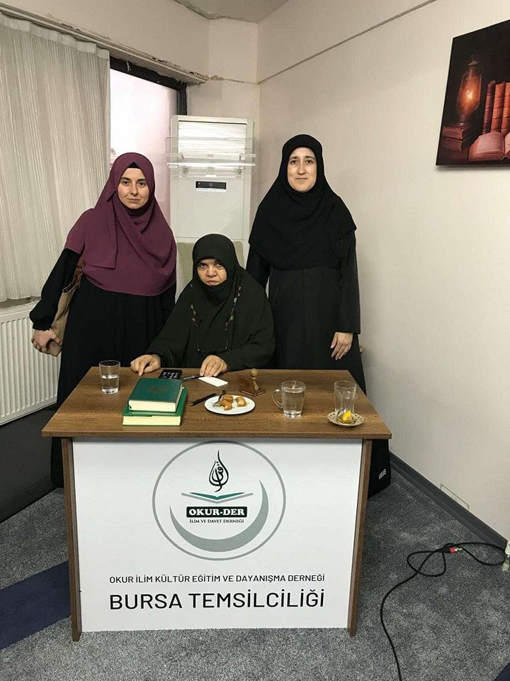 Köklü Değişim Kadın Kolları Bursa Olarak Okur-Der İlim Ve Davet Derneği’nin Yazar Sabiha Ateş Alpat Hanımefendiyi Ağırladığı Programa İştirak Ettik.