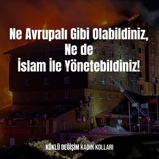 Ne Avrupalı Gibi Olabildiniz, Ne de İslam İle Yönetebildiniz!