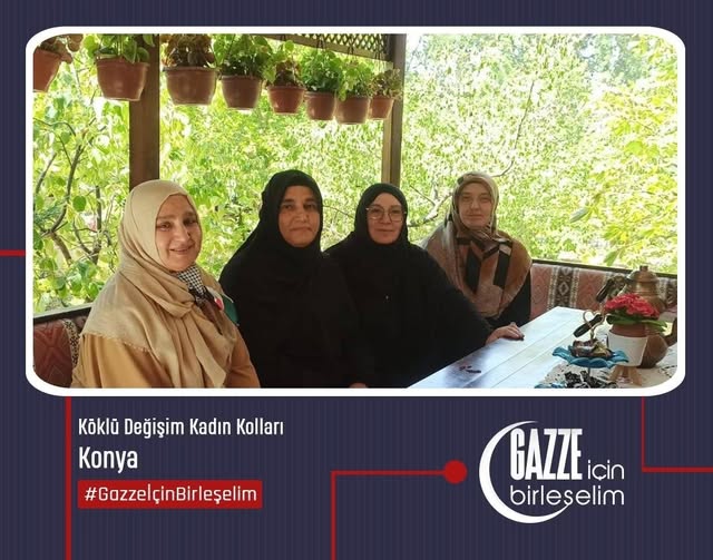 “Gazze İçin Birleşelim” çağrısı kapsamında Konya’da gerçekleştirdiğimiz ziyaret