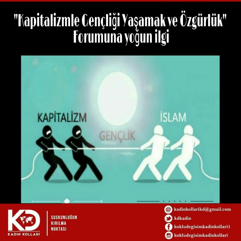 Kapitalizmle Gençliği Yaşamak ve Özgürlük Forumuna yoğun ilgi