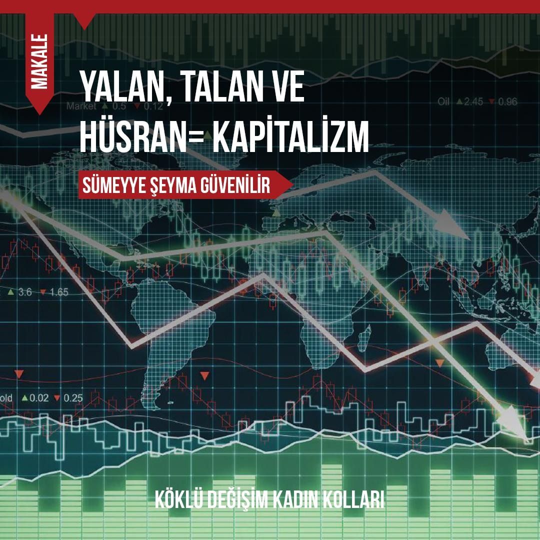 YALAN, TALAN VE HÜSRAN=KAPİTALİZM