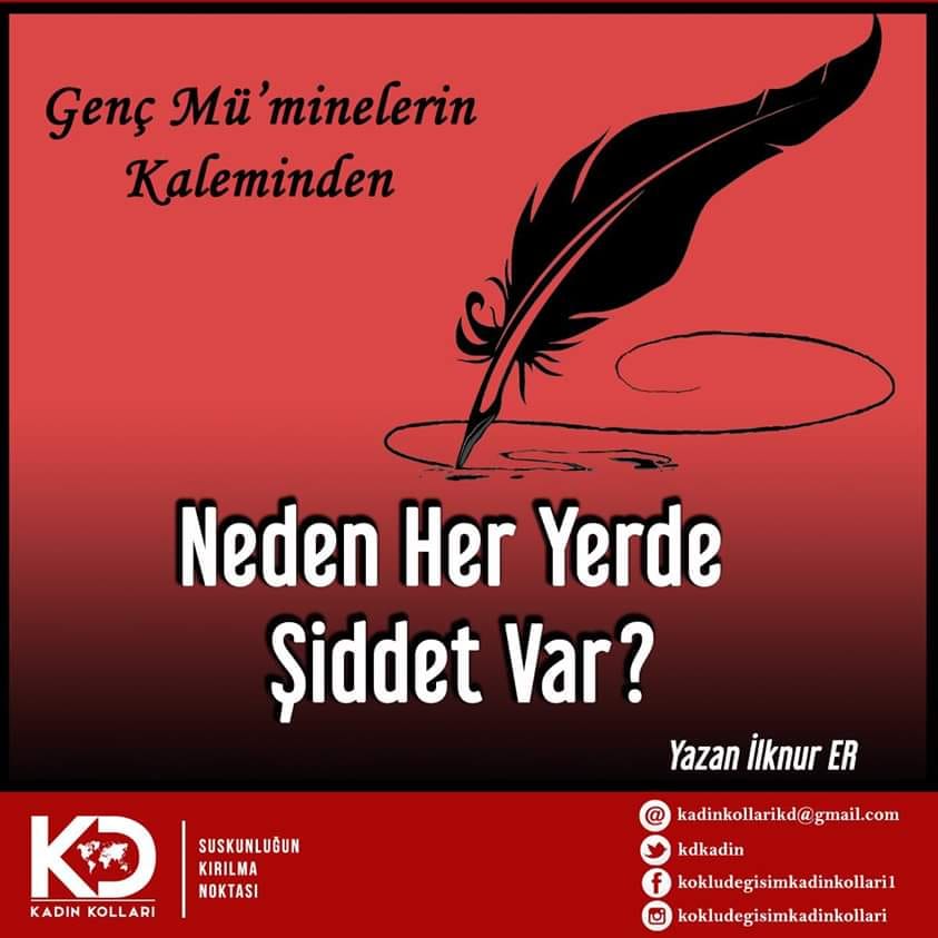 NEDEN HER YERDE ŞİDDET VAR?