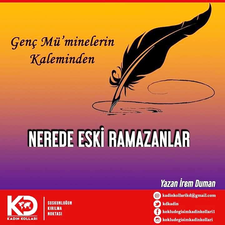 NEREDE ESKİ RAMAZANLAR?