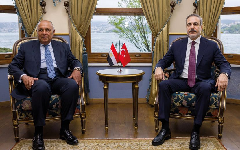Darbeci Sisi’nin Ziyareti Öncesi Dışişleri Bakanı Semih Şukri Türkiye'de