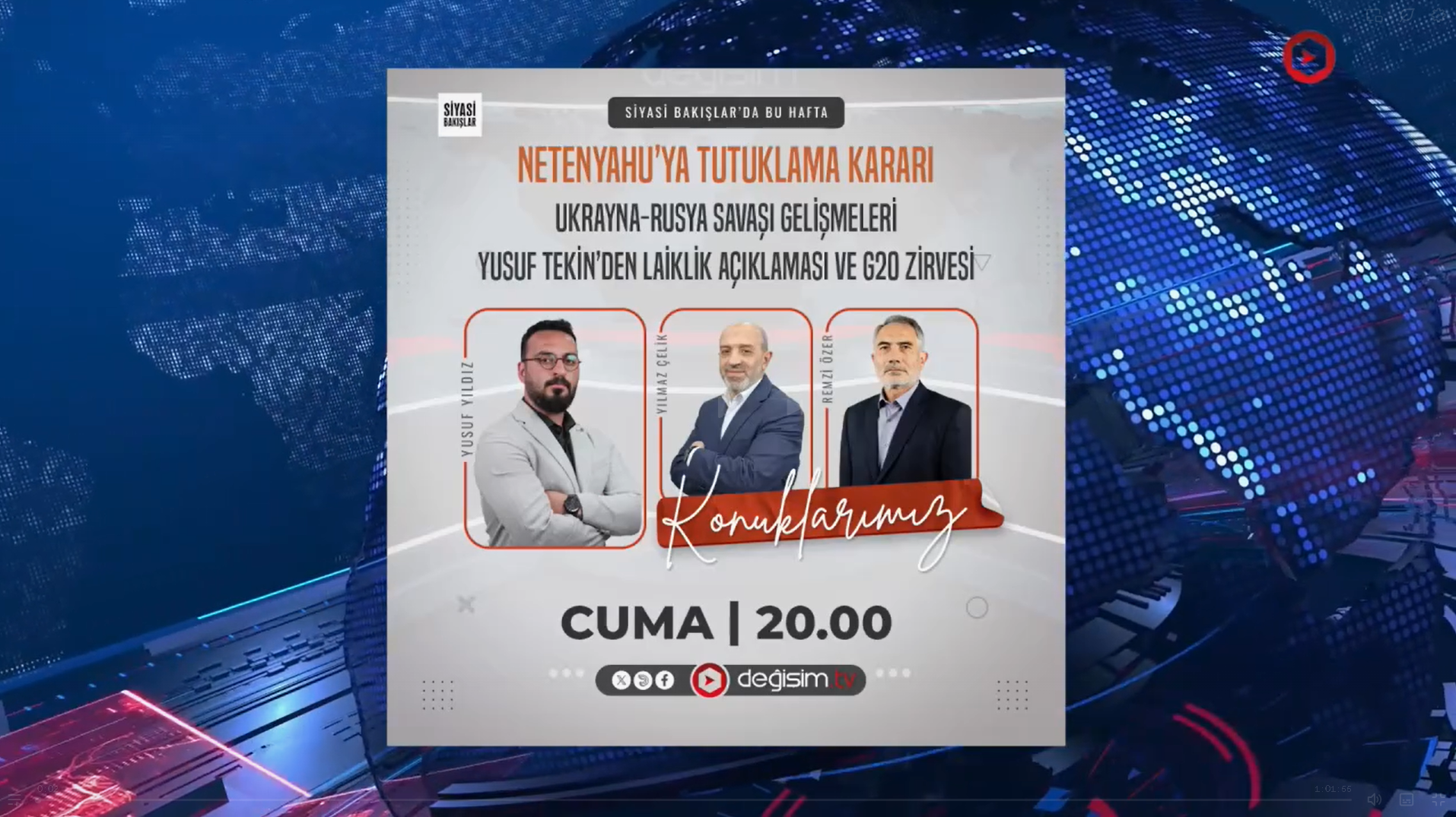 #Netenyahu’ya Tutuklama Kararı | Ukrayna-Rusya Savaşı Gelişmeleri | #YusufTekin’den Laiklik Açıklaması | G20 Zirvesi