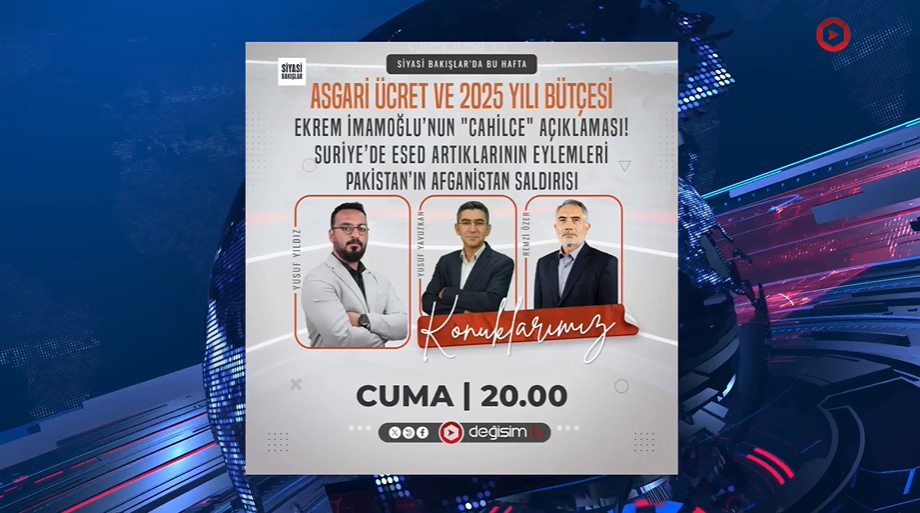 #AsgariÜcret Zammı ve 2025 Yılı Bütçesi | Ekrem İmamoğlu’nun "Cahilce" Açıklaması! | #Suriye’de Esed Artıklarının Eylemleri | Pakistan’ın Afganistan Saldırısı