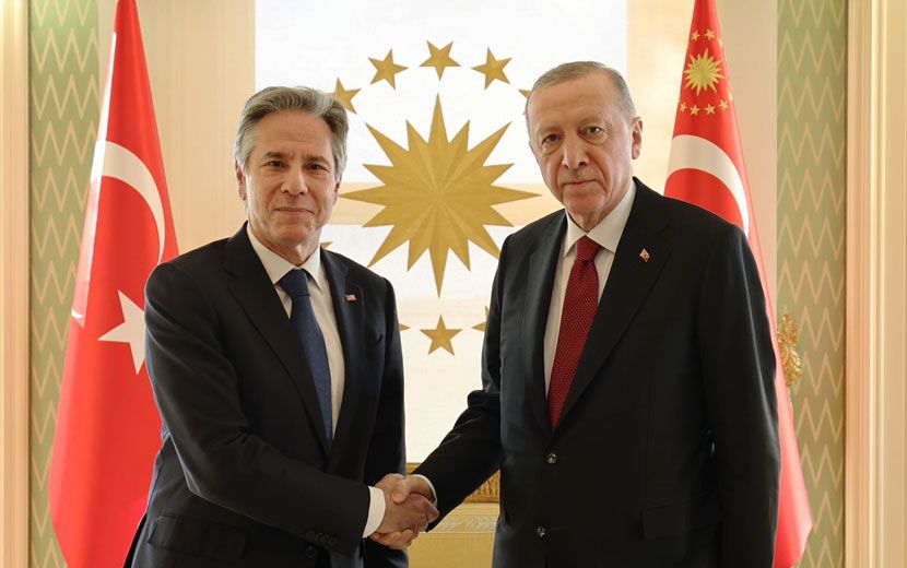 Erdoğan, “İsrail"in Hamisi Blinken İle Görüştü