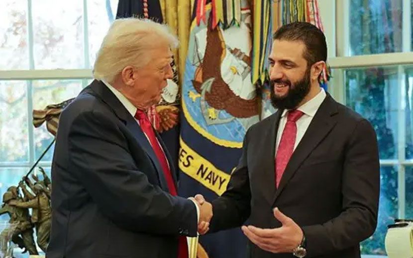 Trump: “Şara’yı Cumhurbaşkanlığına Ben Getirdim”