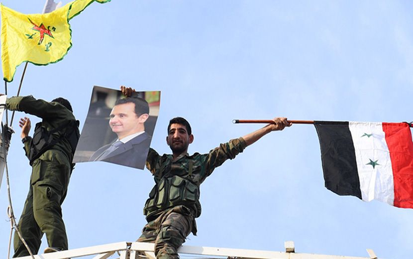 ABD’nin Desteklediği YPG’den Esed’e Dialog Çağrısı