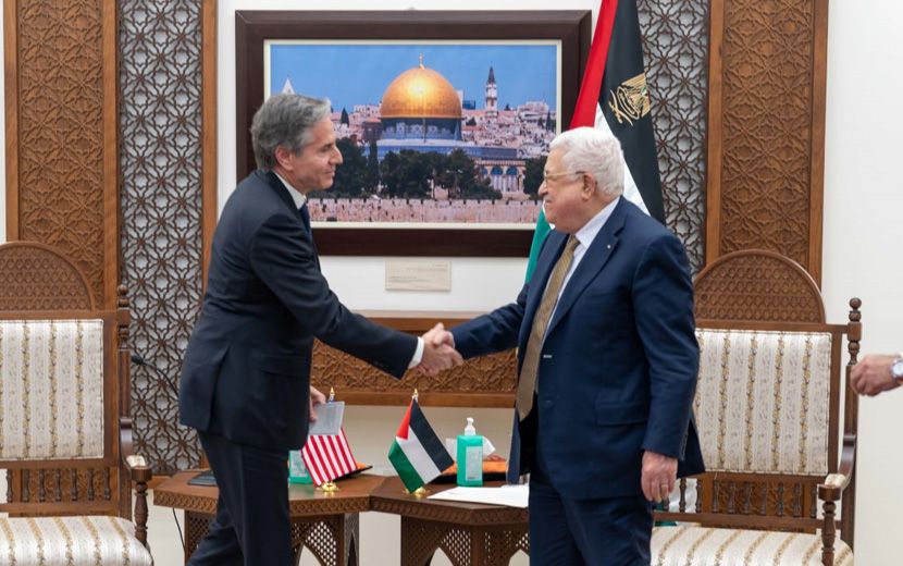 Abbas'tan Blinken'a Taahhüt: “ABD İle Birlikte Çalışmaya Hazırız”