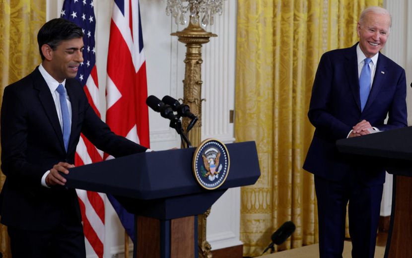 Biden ve Sunak’tan, İş Birliğini Güçlendirme Mesajı