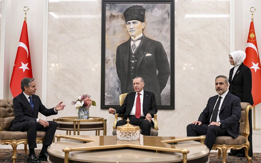 Blinken, Erdoğan ile ABD İçin Hayati Öneme Sahip Suriye’yi Görüştü