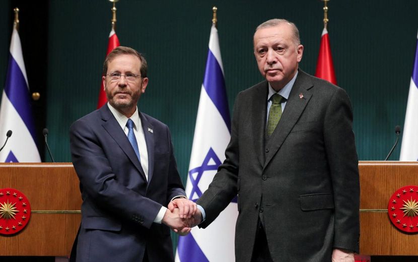 Erdoğan’dan İşgaci “İsrail”i Sevindiren Resmi Tören