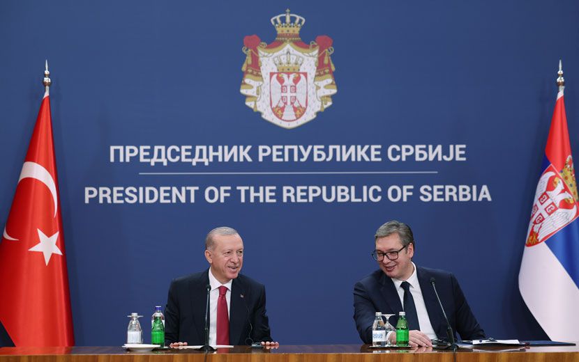 Erdoğan’dan Sırbistan’da İki Devletli Çözüm Çağrısı