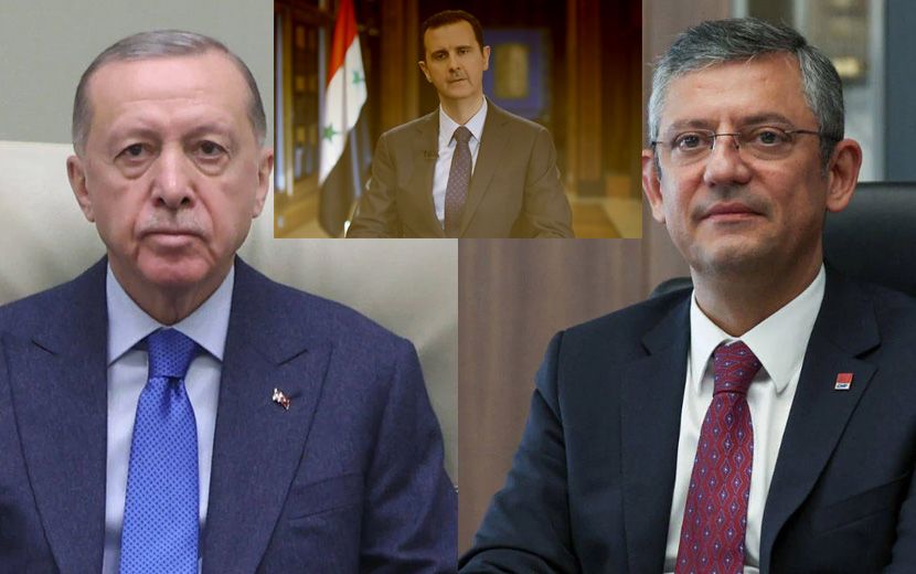 Erdoğan ve Özel, Şam Kasabı Esed’le Görüşmek İçin Yarışıyor