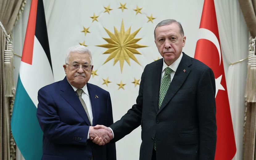 Filistin Halkı Nezdinde İtibarı Olmayan Abbas, Ankara’da 