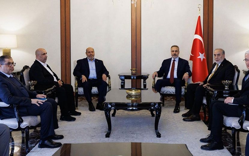 Hakan Fidan, Hamas Heyeti İle Görüştü 