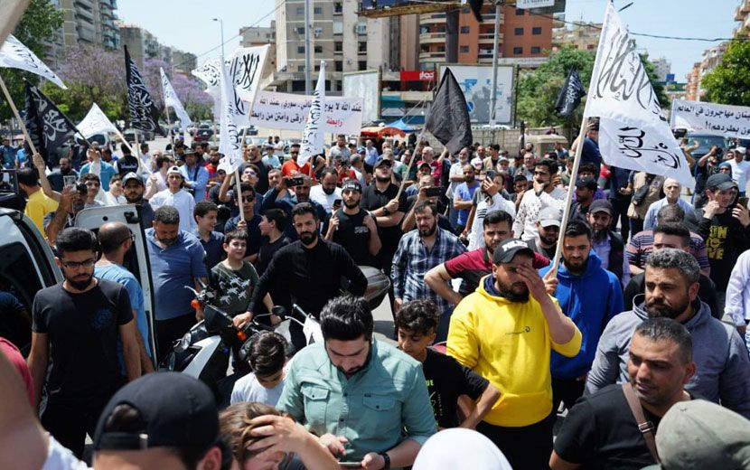 Hizb-ut Tahrir’den, Lübnan'da Muhacir Düşmanlığına Karşı Büyük Yürüyüş