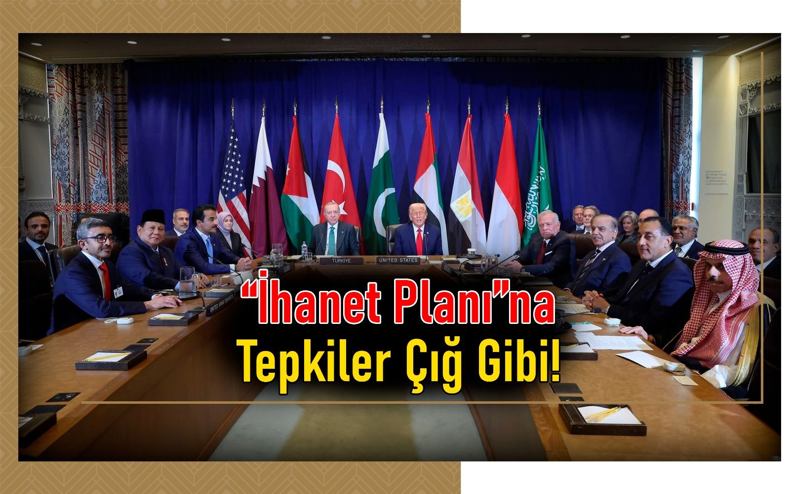 Trump'ın Gazze İhanet Planına Tepki Yağıyor 