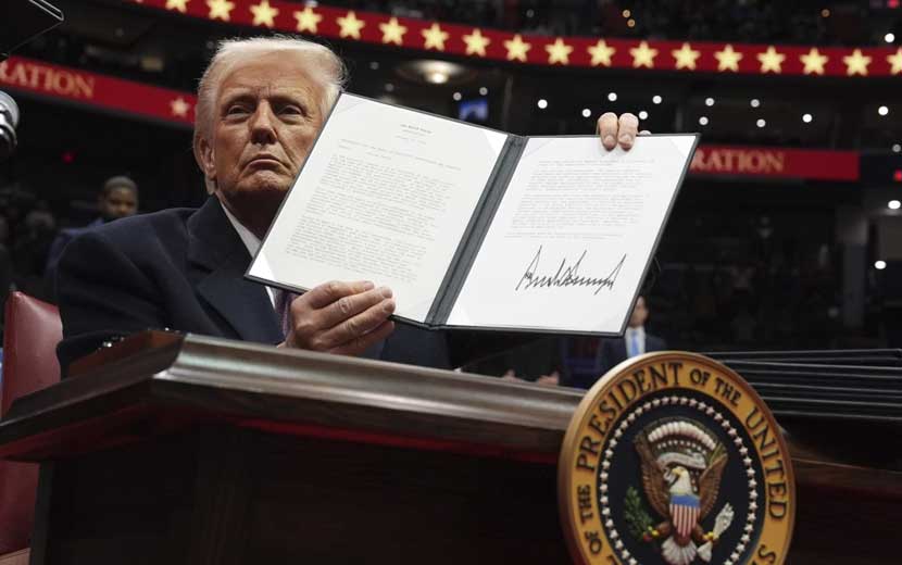 2. Trump Dönemine Hızlı Giriş: Çok Sayıda Kararname İmzaladı 