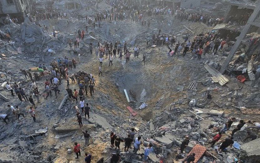 İşgalci “İsrail”’den, Cibaliye Kampı'nda Katliam!