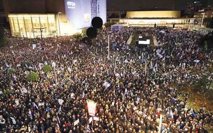 “İsrail” Adalet Bakanı: “Protestoları ABD Destekliyor”