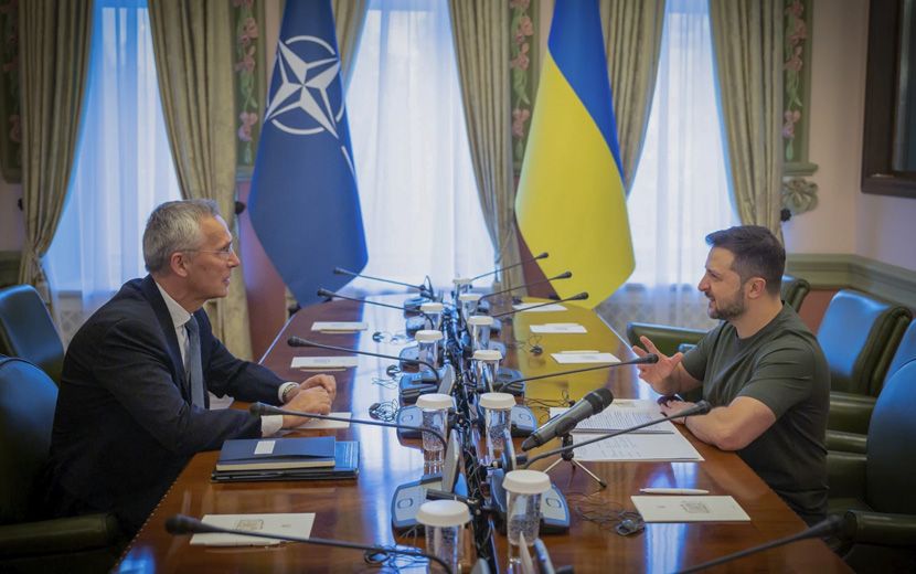 NATO Genel Sekreteri Stoltenberg’den Kiev’e Sürpriz Ziyaret