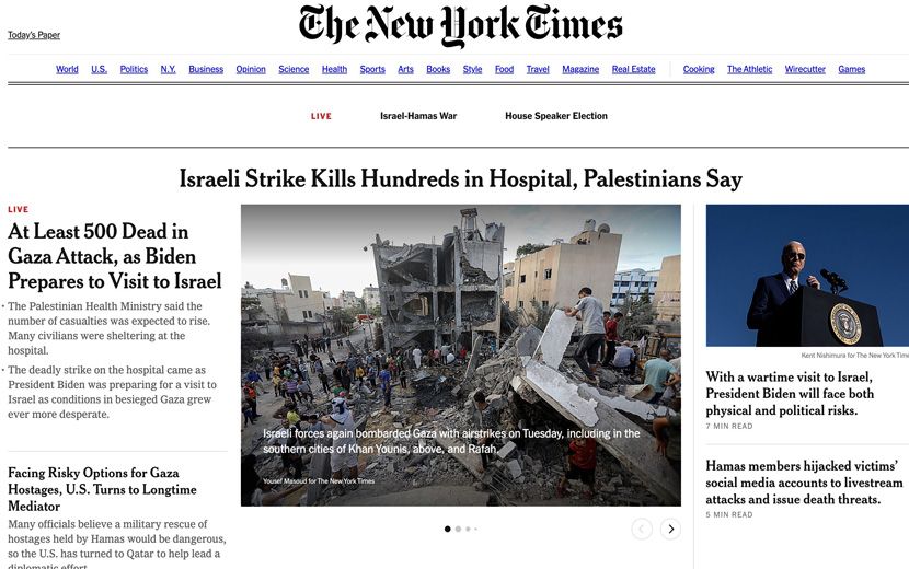 New York Times Editörü, Gazze Katliamına Tepki İçin İstifa Etti