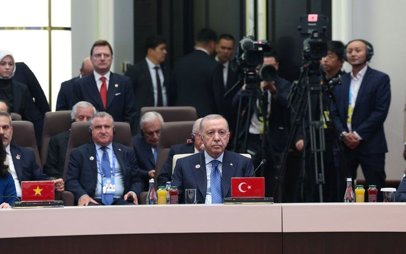 Erdoğan, ŞİÖ Zirvesi’nde Konuştu