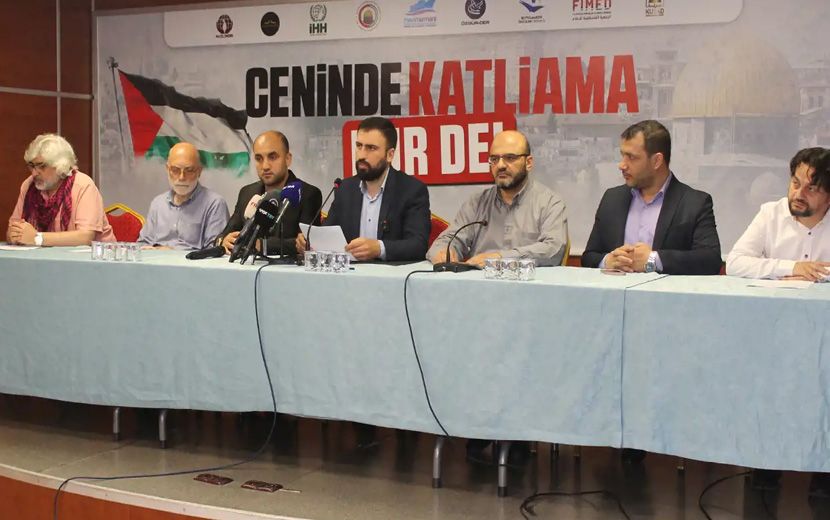 STK’lar, “İsrail”in Cenin'deki Katliamını Protesto Etti 