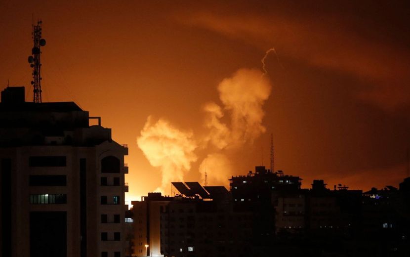 Terörist “İsrail”, Gazze’ye Saldırı Başlattı