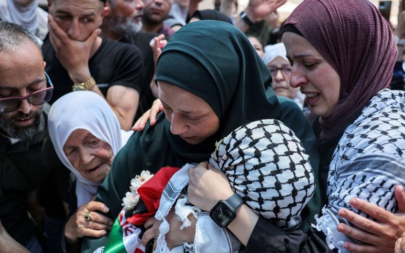 Terörist “İsrail”İn Katlettiği 2 Yaşındaki Bebek Defnedildi