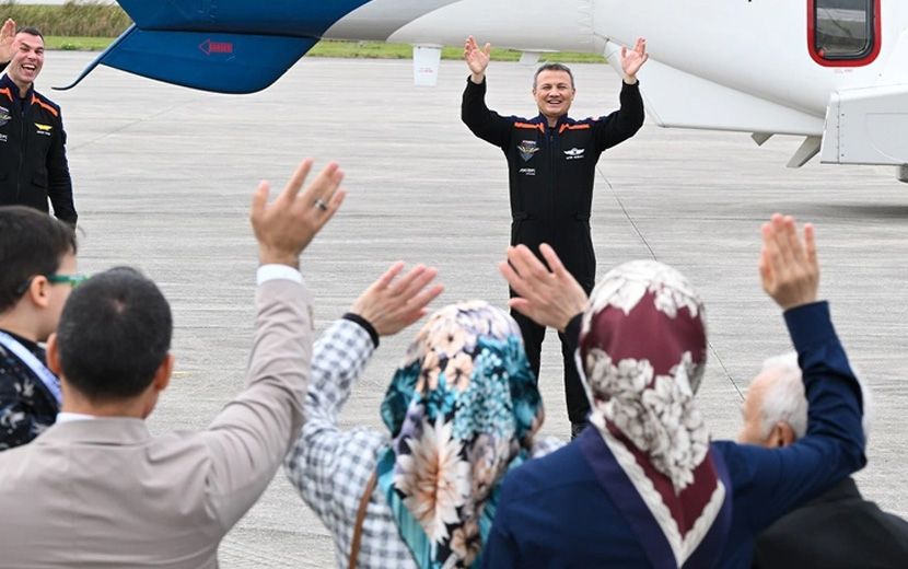 Türkiye, SpaceX Roketi İle İlk Astronotunu Uzaya Gönderdi