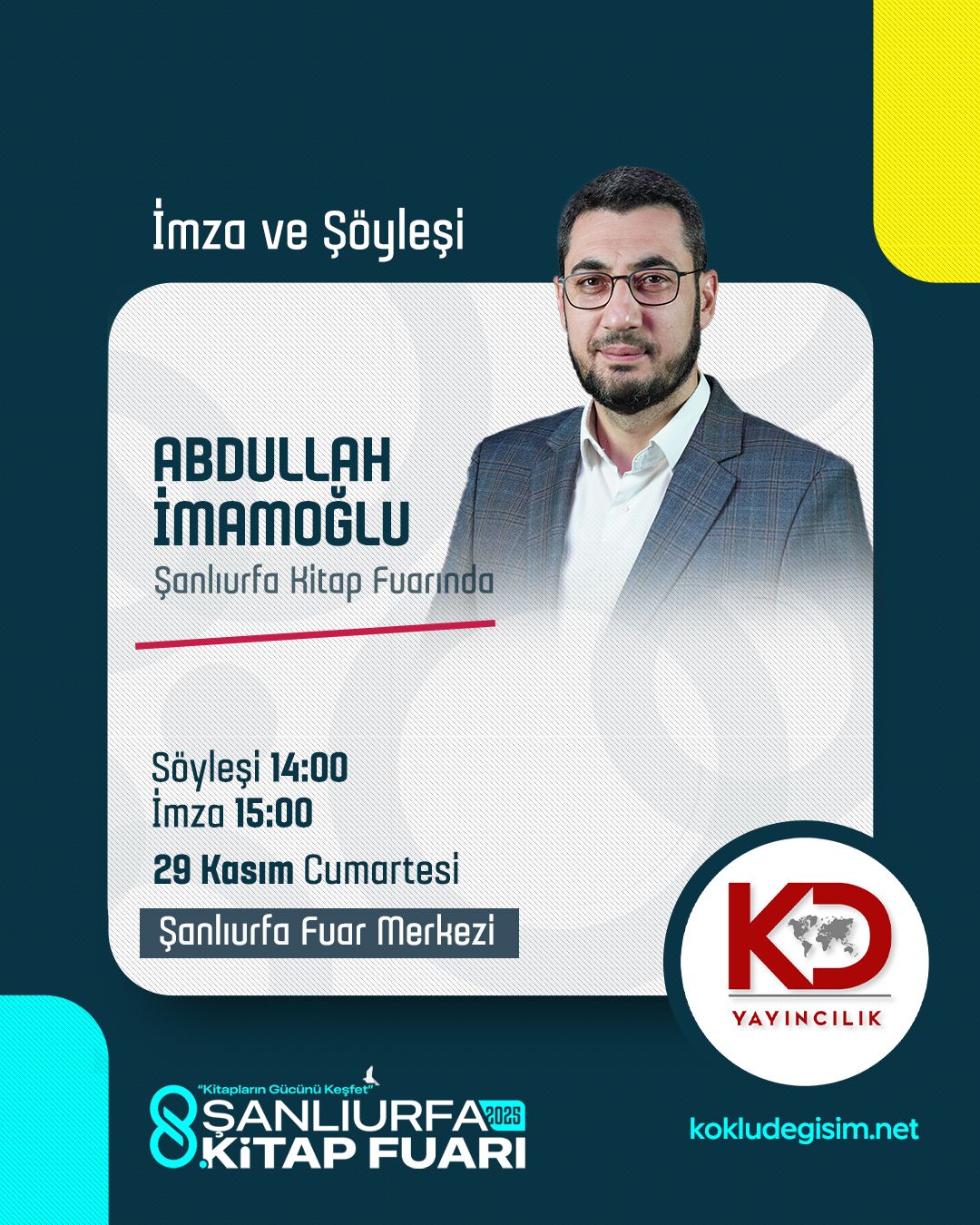 Köklü Değişim Yayıncılık Şanlıurfa kitap fuarı imza ve söyleşi.jpg