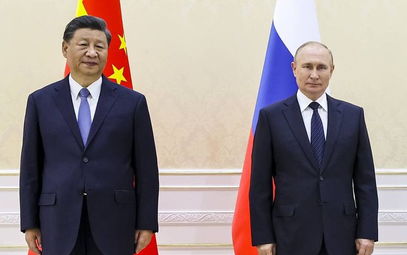 Çin ve Rusya Liderleri Moskova’da Bir Araya Geldi