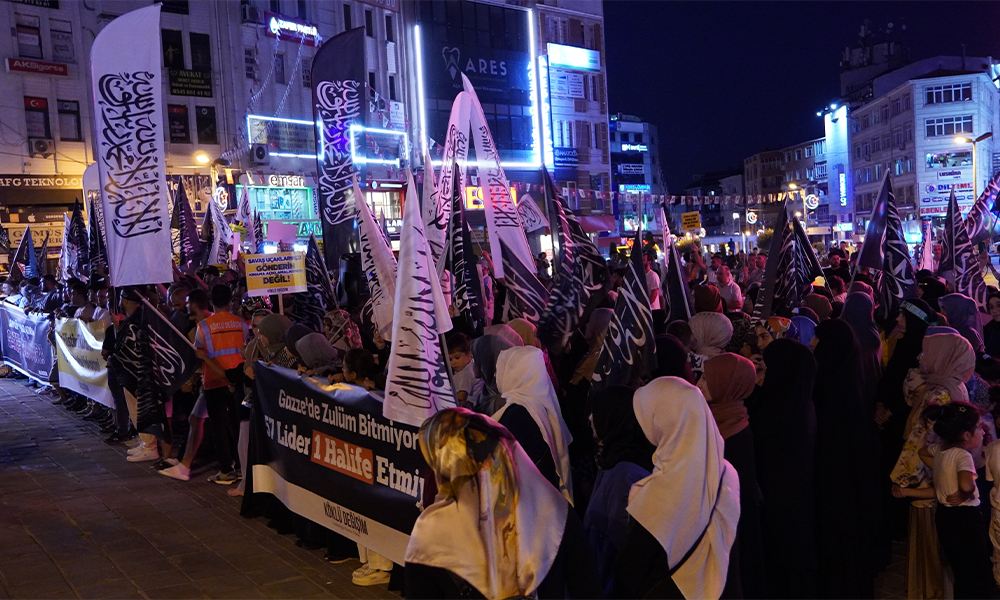 Köklü değişim Gazzeyi ikiyüzlülük ve ihanet öldürüyor istanbul esenler 5 yürüyüş.png