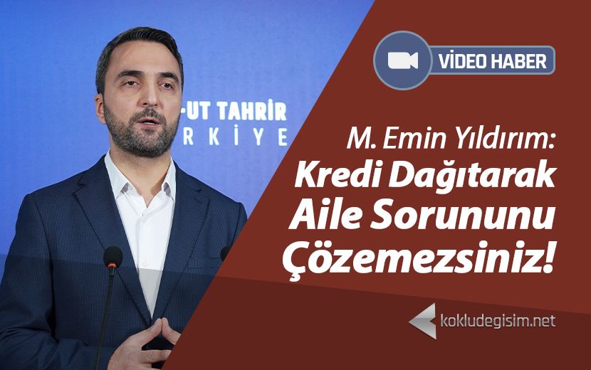 Kredi Dağıtarak Aile Sorununu Çözemezsiniz!